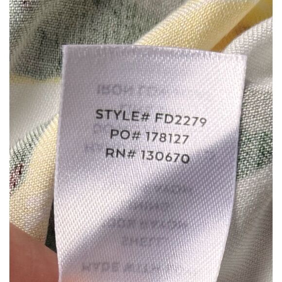 Lulu's Lemon Print Wrap Mini Dress - Picture 16 of 16